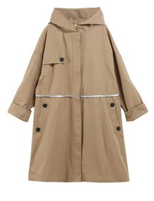 織里時尚女裝 小魚仔20年冬裝新款女式風(fēng)衣外套，零售精品解析